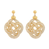 Silver Earrings with Zirconia