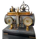 Feine französische Industrie-Kesselmaschinen-Uhr aus dem 19. Jahrhundert, um 1880