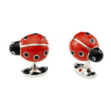 Sterling Silver Lady Bird Cufflinks Deakin & Francis