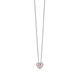 Viventy Pink Heart Necklace