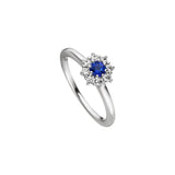Viventy Ring mit Blauem Siamit