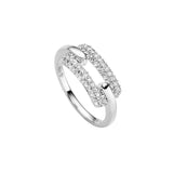 Viventy Ring mit 78 Zirkonia
