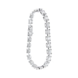 Tennisarmband mit Baguette-Diamanten