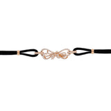 Roségoldarmband/-anhänger mit Diamanten