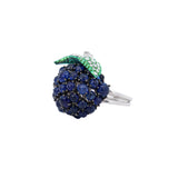 Busatti 'Blackberry' Ring mit Saphiren