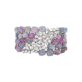 Sapphire and Diamond Bracelet
