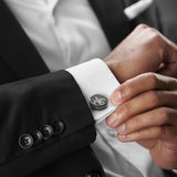TFest1968 Tourbillon Cufflinks Black