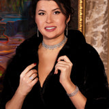 Diamond Art Deco Set Collier and Bracelet