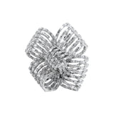 Diamond Flower Ring