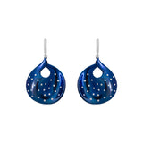Titanium Earrings with Diamonds
