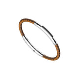 Zancan Silikonarmband mit schwarzem Spinell