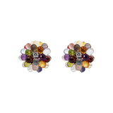 Earrings with Semi-precious stones and Diamond