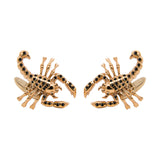 Paolo Piovan Gioielli Scorpio Gold Cufflinks with Diamonds