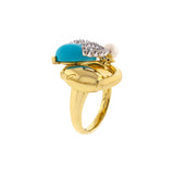 Gucci Turquoise Horsebit Bee