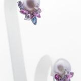 Rainbow Collection Pearl Earrings