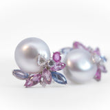 Rainbow Collection Pearl Earrings