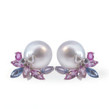 Rainbow Collection Pearl Earrings