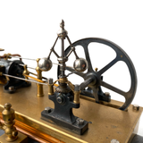 Feine französische Industrie-Kesselmaschinen-Uhr aus dem 19. Jahrhundert, um 1880