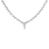 Collier and Ring Set with Marquise Diamonds