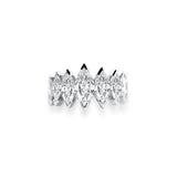 Collier and Ring Set with Marquise Diamonds