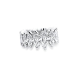 Collier and Ring Set with Marquise Diamonds
