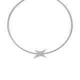 Diamant Omega Halskette
