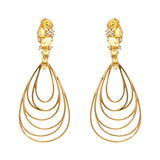Giovanni Ferraris Earrings with Sapphires