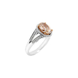 Fancy Oval Diamantring