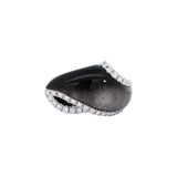 Stefan Hafner Ring mit Onyx und Diamanten