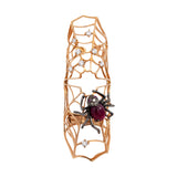 Spider Net Ring with Bracelet