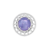 Sternsaphir-Diamantring