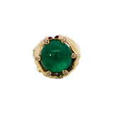 Ring with Large Emerald