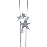 White Gold Starts Necklace with Diamonds