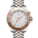 KYBOE - THE GUNFIRE 55 - II SILBER POLIERT 3-ZEIGER