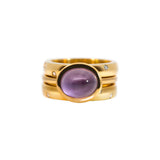 Goldring mit Diamanten