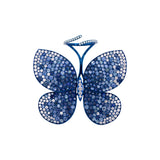 Кольцо из титана Butterfly