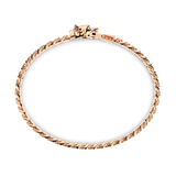 Zancan-Armband aus Silber mit Pitbull