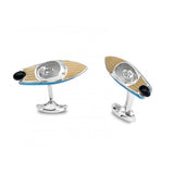 Sterling Silver Speed Boat Cufflinks Deakin & Francis