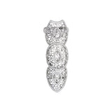 Vollfinger-Diamantring