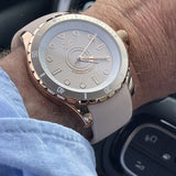 DUTCH MASTER CHAMPAGNE DOUBLE PLATED ROSE GOLD 3-HAND