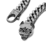 Zancan-Armband aus Silber mit Pitbull