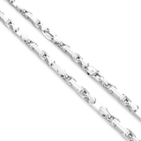 Zancan-Halskette 62 aus Silber