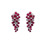 Collier Earrings and Ring 'Butterfly' Ruby Set