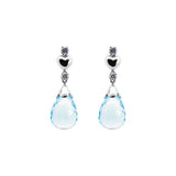 Topaz Collier and Earrings Jewellery Set