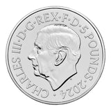 Lunar Year of the Dragon 2024 UK £5 Coin