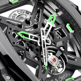 CIGA design SKELETON AUTOMATIC WATCH HUNTER STEEL