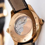 Girard-Perregaux WW.TC 18K Rose Gold Diamond World Time Watch