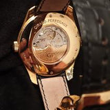 Girard-Perregaux WW.TC 18K Rose Gold Diamond World Time Watch