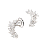White Gold Earrings with Diamonds