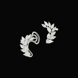 White Gold Earrings with Diamonds